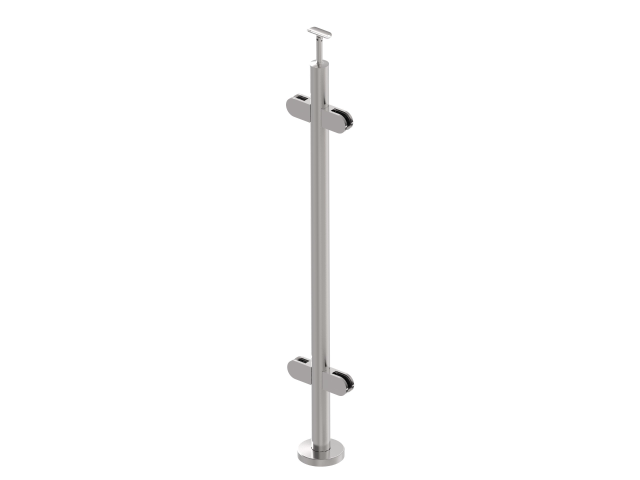 Mittelpfosten, Oberverankerung - grade AISI304, D4